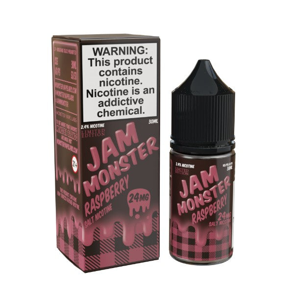 Jam Monster Salts 30ML Vape - Raspberry