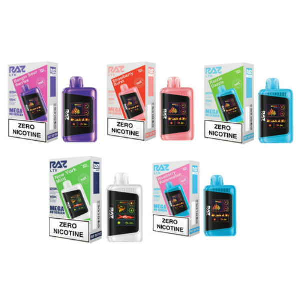 Raz LTX Zero 25000 Disposable Vape 5 Pack - $17.00
