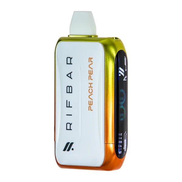 RifBar Turbo X 25,000 Disposable Vape Peach Pear