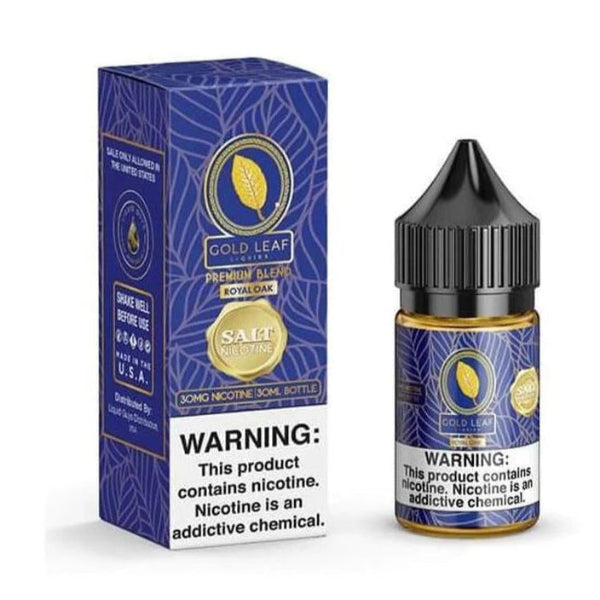 Gold Leaf 30mL Salt E-Juice - Royal Oak