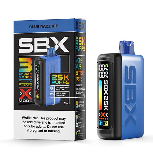SBX Puffs 25K Disposable Vape Device