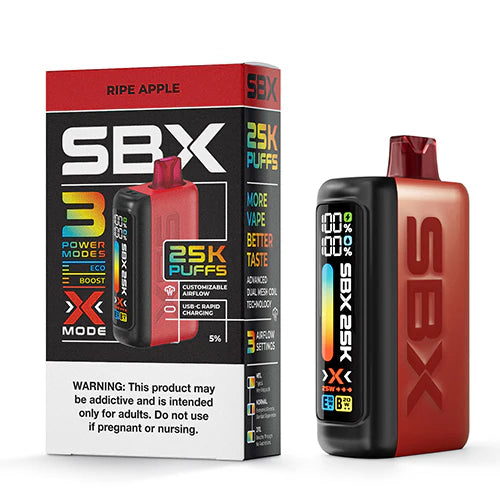 SBX Puffs 25K Disposable Vape Device