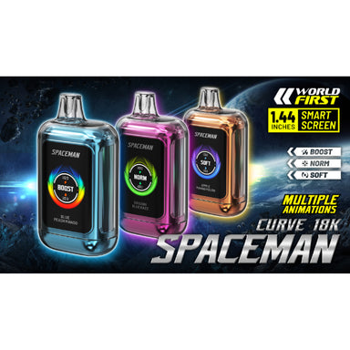 SMOK Space Man Curve 18,000 Puffs Disposable Vape 16.5mL Best Flavors