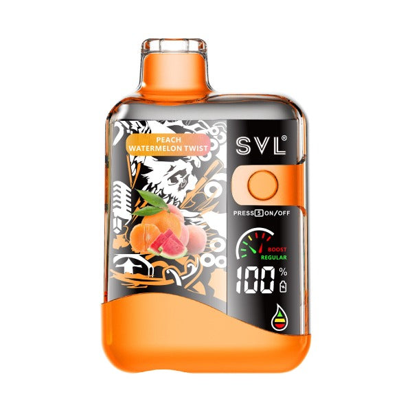 Best Deal SVL BX12000 Disposable Vape 18mL Peach Watermelon Twist