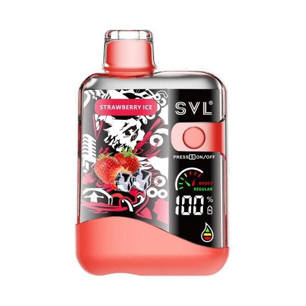 Best Deal SVL BX12000 Disposable Vape 18mL Strawberry Ice