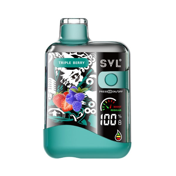 Best Deal SVL BX12000 Disposable Vape 18mL Triple Berry