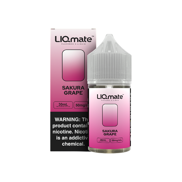 Best Deal 7Daze Liqmate 30mL Vape E-Liquid - Sakura Grape 50mg