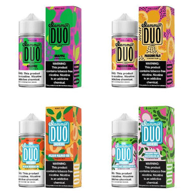 Slammin Duo Series E-Liquid 100mL (Freebase) Best Flavor