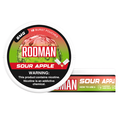 Rodman Sour Burst Nicotine Pouches