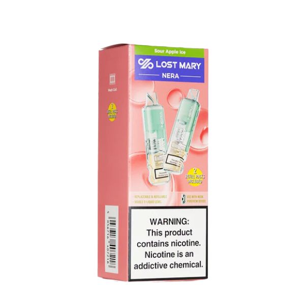 Sour Apple Ice - Lost Mary Nera Pureview 40K Flavor Pods