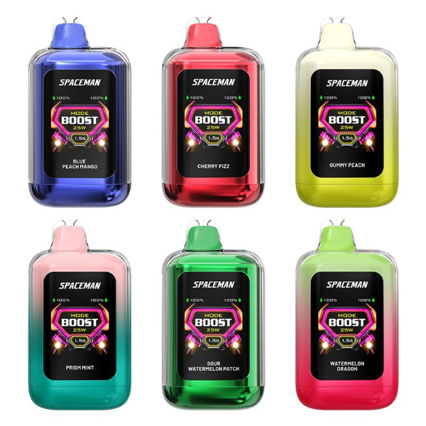 Best Flavors Space Man Nebula 25k Plus Rechargeable Disposable Vape 18mL