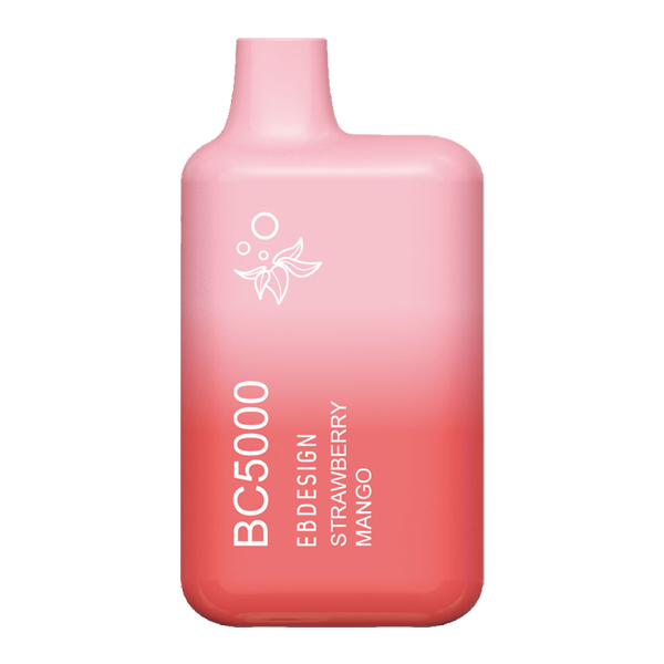 EB Designs BC5000 Disposable Vape 13mL Best Flavor Strawberry Mango
