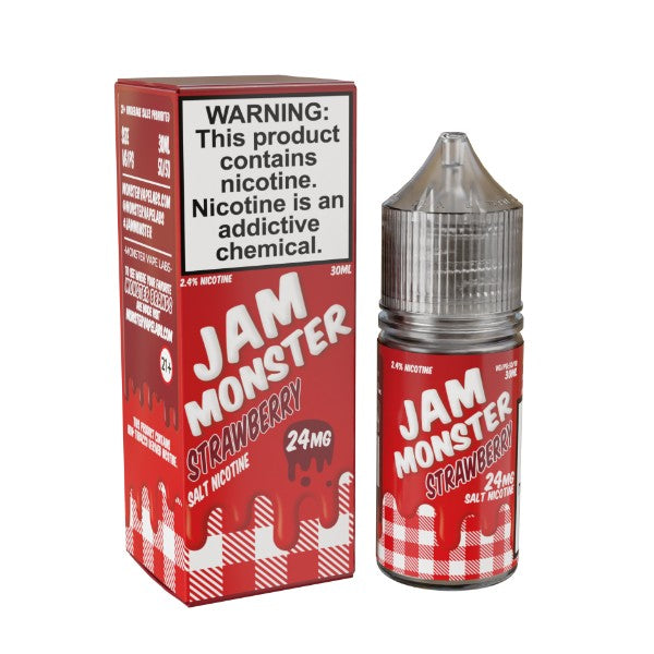 Jam Monster Salts 30ML Vape - Strawberry