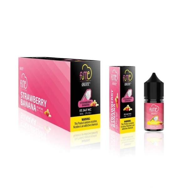 Best Deal Fume Salt E-liquid Vape Juice 30mL - Strawberry Banana