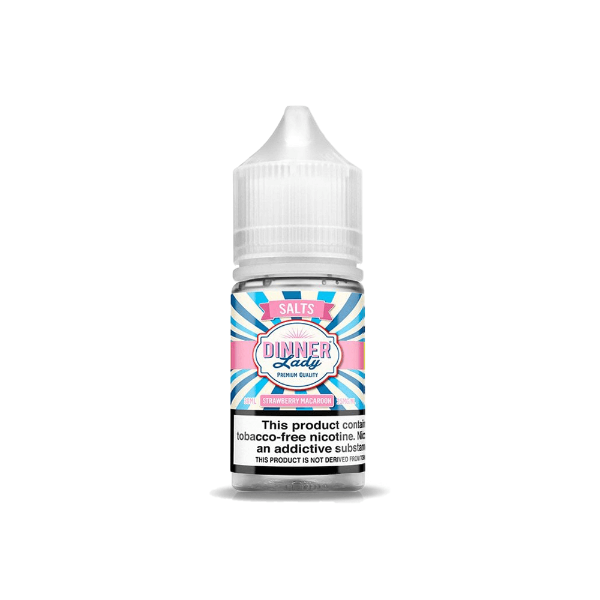 Best Deal Dinner Lady TFN Salt 30mL Vape Juice - Strawberry Macaroon