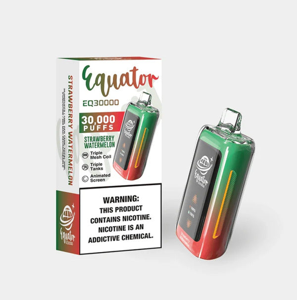 Best Deal Equator EQ30000 Rechargeable Disposable Vape 30ml Strawberry Watermelon