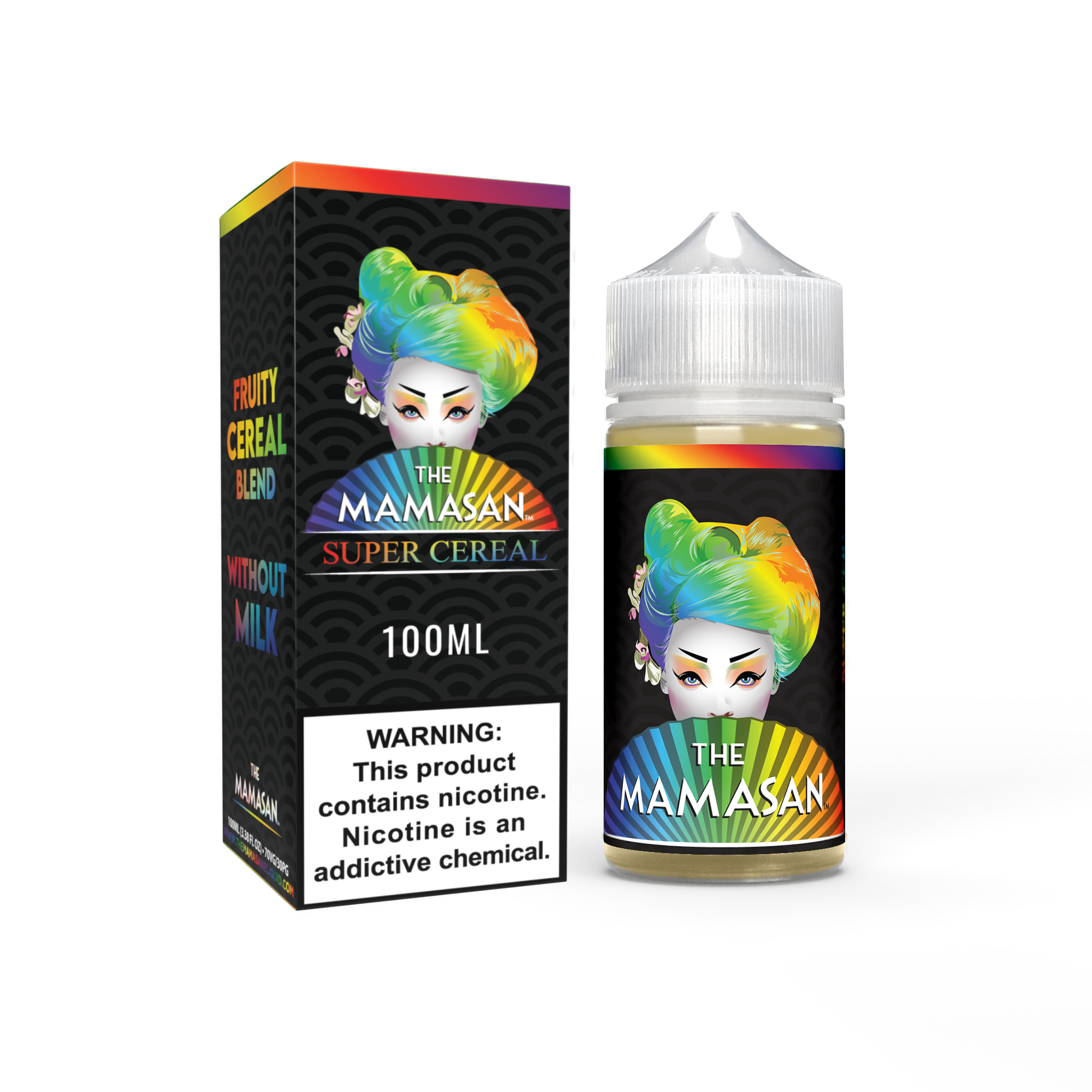 The Mamasan 100mL Vape Juice Best Flavor Super Cereal