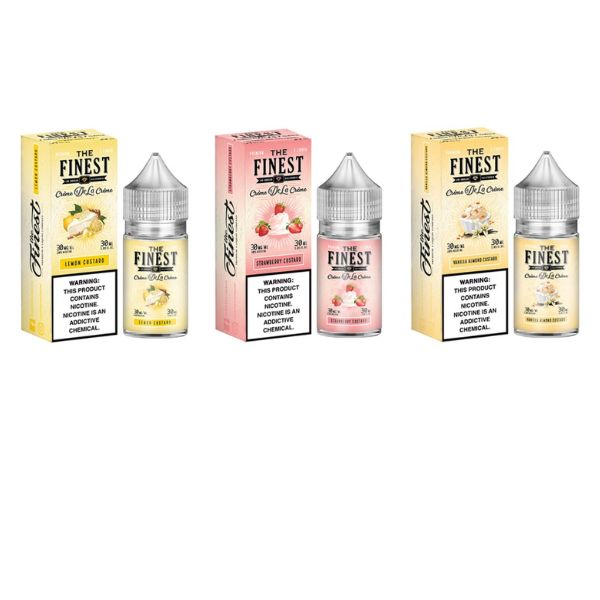 The Finest Creme Salt 30ML Vape Juice Best Flavor