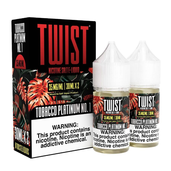 Best Deal Lemon Twist Salt Vape Juice 60ML - Tobacco Platinum No.1