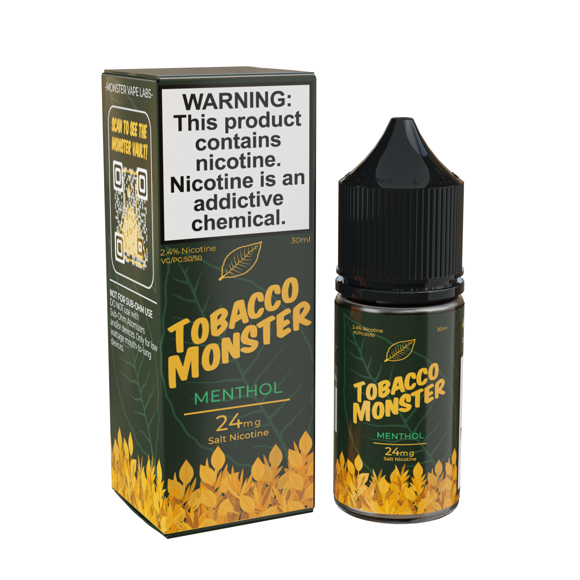 Best Deal Tobacco Monster Salt Series 30mL - Menthol