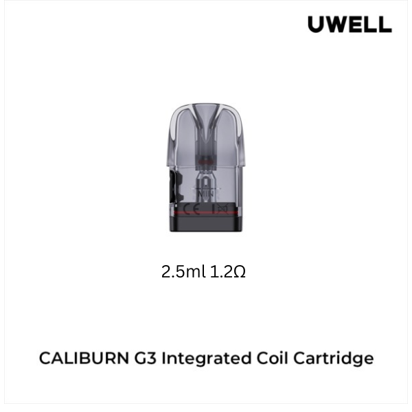 Uwell Caliburn G3 Pods - 1.2ohms 3mL