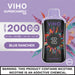 VIHO Supercharge PRO 20K Disposable Vape Blue Rancher