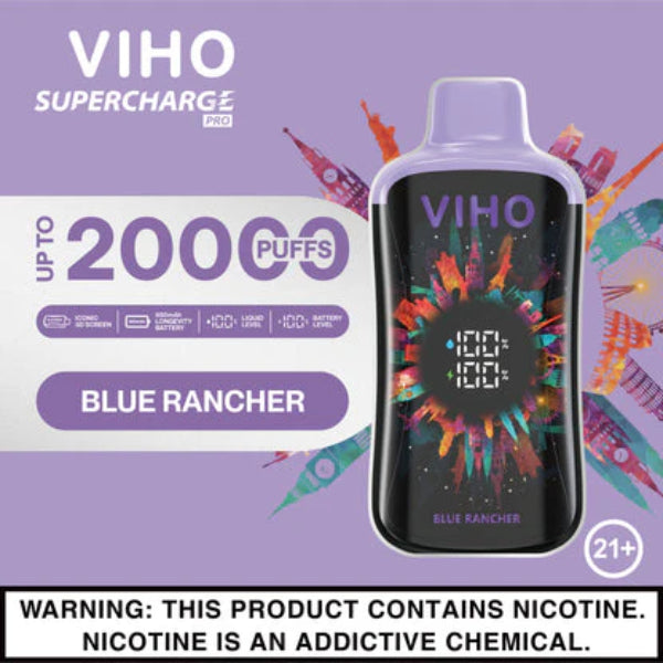 VIHO Supercharge PRO 20K Disposable Vape
