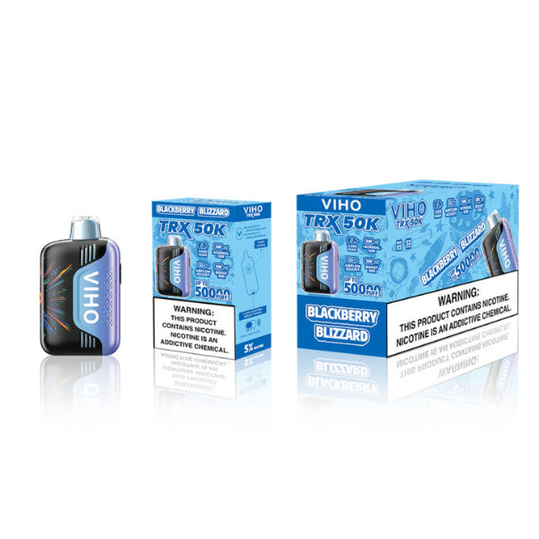 VIHO TRX 50,000 Puffs Disposable Blackberry Blizzard