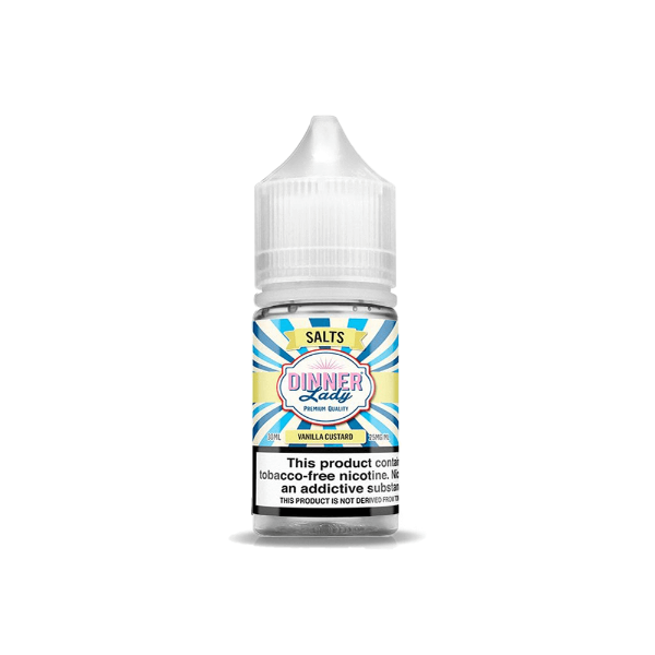 Best Deal Dinner Lady TFN Salt 30mL Vape Juice - Vanilla Custard