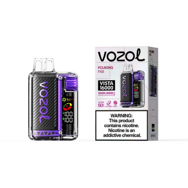 Best Deal Vozol Vista 16,000 Puffs Disposable 5 Pack - Fcuking Gab