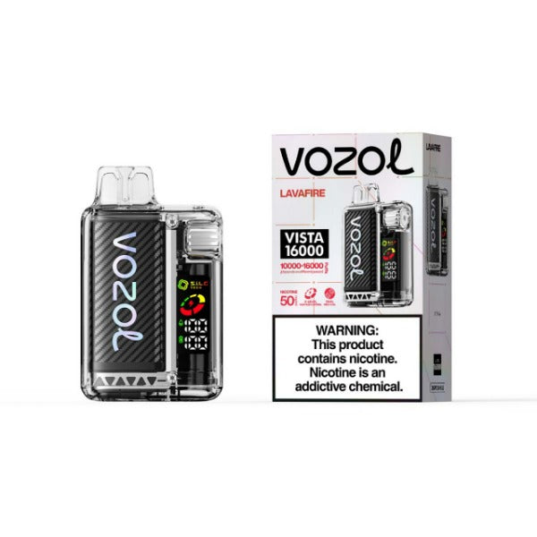 Best Deal Vozol Vista 16,000 Puffs Disposable 5 Pack - Lavafire