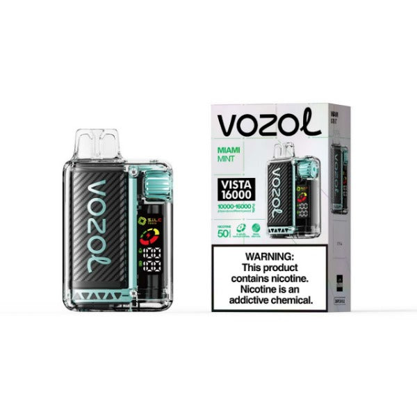 Best Deal Vozol Vista 16,000 Puffs Disposable 5 Pack - Miami Mint