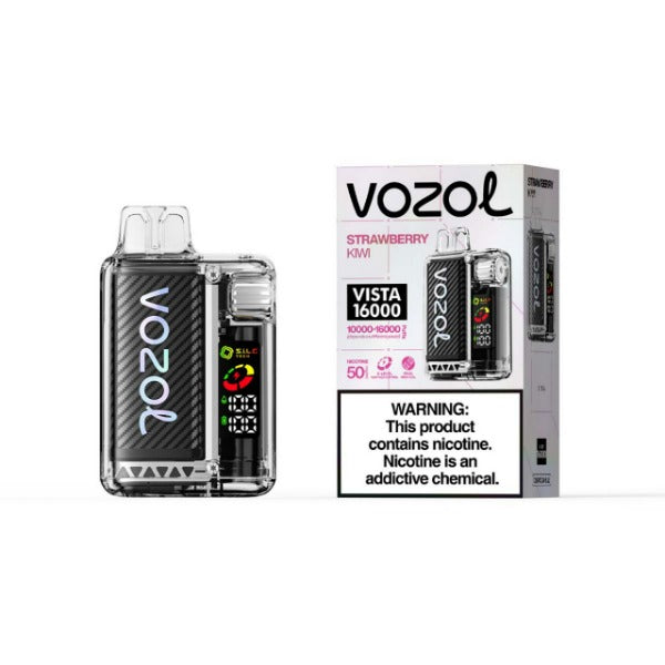 Best Deal Vozol Vista 16,000 Puffs Disposable 5 Pack - Strawberry Kiwi