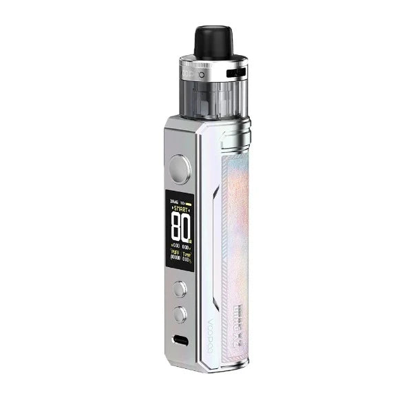 Best Deals VooPoo Drag X2 Kit (Pod System) Colorful Silver