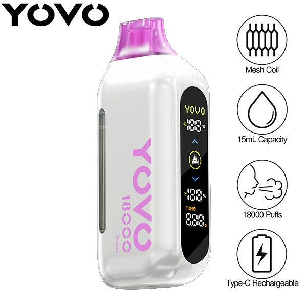 YOVO Ultra 18000 Puffs 15mL Disposable Vape