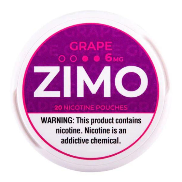 Best Deal Zimo Nicotine Pouches (5-Can Pack) - Grape