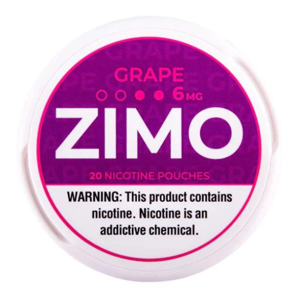 Best Deal Zimo Nicotine Pouches (5-Can Pack) - Grape