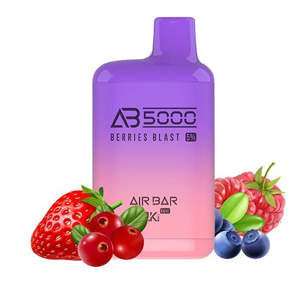 Best of All Flavors AB5000 Air bar Berries blast vape