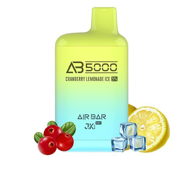 Best of All Flavors ab5000 air bar cranberry lemonade ice vape