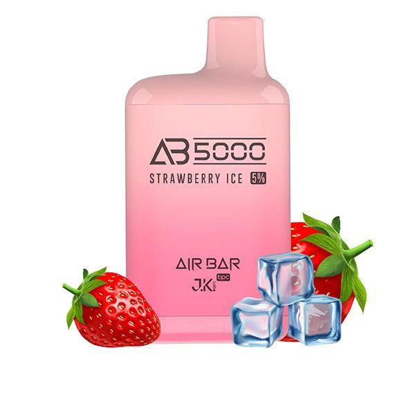 Best of All Flavors Air Bar AB5000 Disposable Vape Strawberry ice