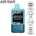 Air Bar AB7500 Puffs 16mL Disposable Vape 10 Pack Best Flavor Blue Razz Ice