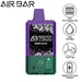 Air Bar AB7500 Vape 5% 10-Pack 16mL Best Flavor Grape Ice