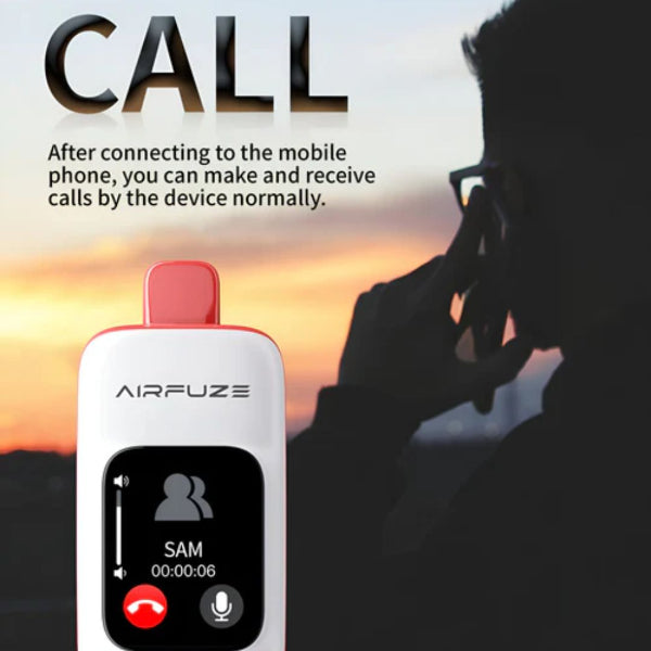 Best Deal AIRFUZE Smart 30000 Puff Disposable Phone Call Vape 20mL