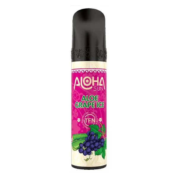  Best Deal Aloha Sun 3000 Puffs 5% Disposable Variety Bundle Aloe Grape Ice