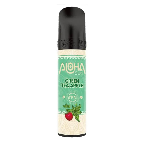  Best Deal Aloha Sun 3000 Puffs 5% Disposable Variety Bundle Green Tea Apple