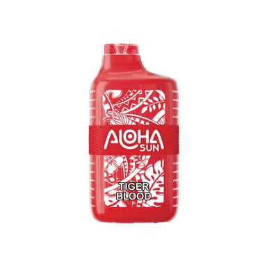 Aloha Sun 7000 Puffs Vape Disposable 15mL Best Flavor Tiger Blood