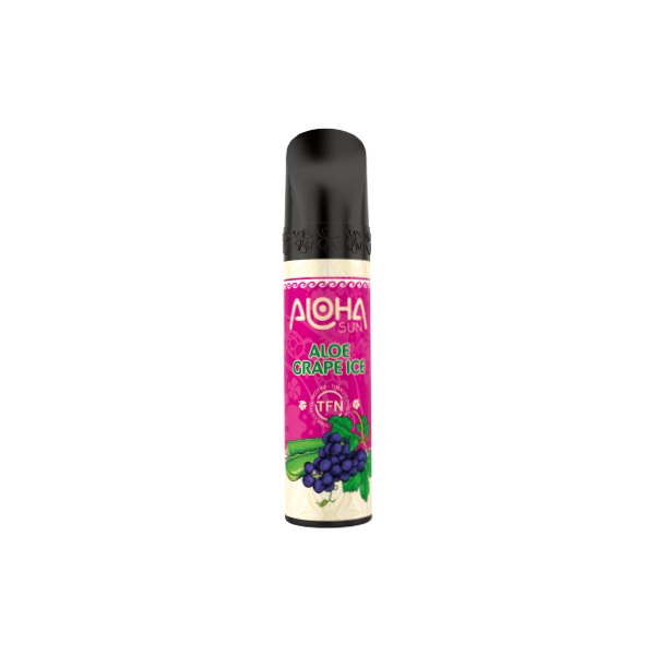 3% Aloha Sun TFN Single Disposable Vape Best Flavor Aloe Grape Ice