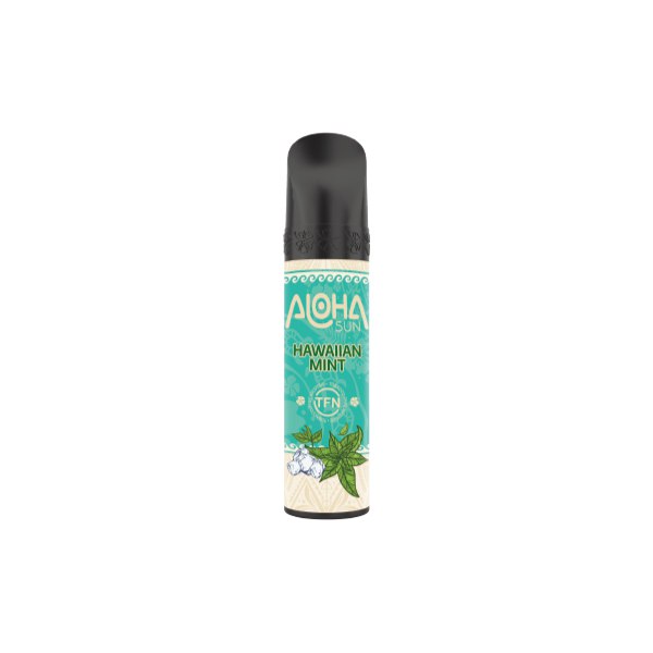 3% Aloha Sun TFN Single Disposable Vape Best Flavor Hawaiian Mint