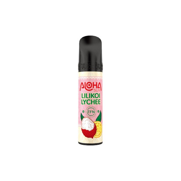 3% Aloha Sun TFN Single Disposable Vape Best Flavor Lilikoi Lychee