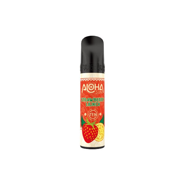 3% Aloha Sun TFN Disposable Vape Best Flavor Strawberry Lilikoi